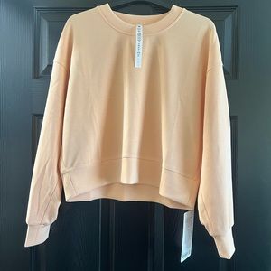 Lululemon Softstreme Perfectly oversized cropped crew